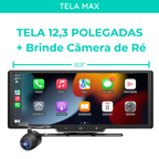 WyzeAuto - Multimídia portátil com Câmera Frontal + BRINDE Câmera de Ré