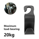 (2) Ganchos para Banco (Suporta 20kg)